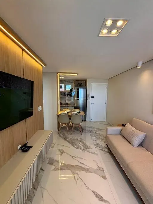 公寓 Vista Mar Incrivel Com 2 Quartos Beira Mar Fortaleza 巴西