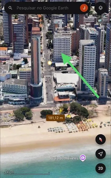 Vista Mar Incrivel Com 2 Quartos Beira Mar Fortaleza 巴西