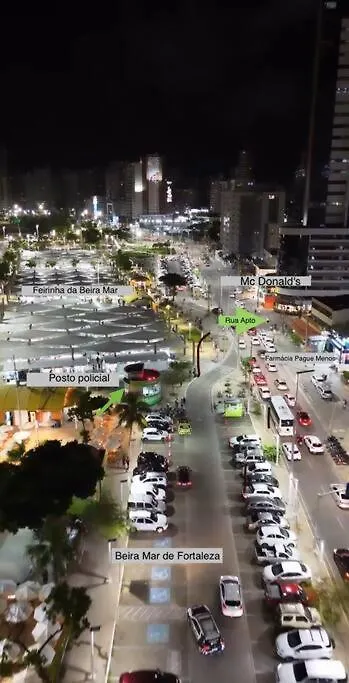 Vista Mar Incrivel Com 2 Quartos Beira Mar Fortaleza