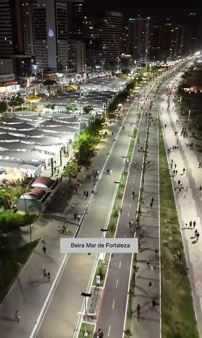Vista Mar Incrivel Com 2 Quartos Beira Mar Fortaleza 0*, 福塔雷萨 巴西